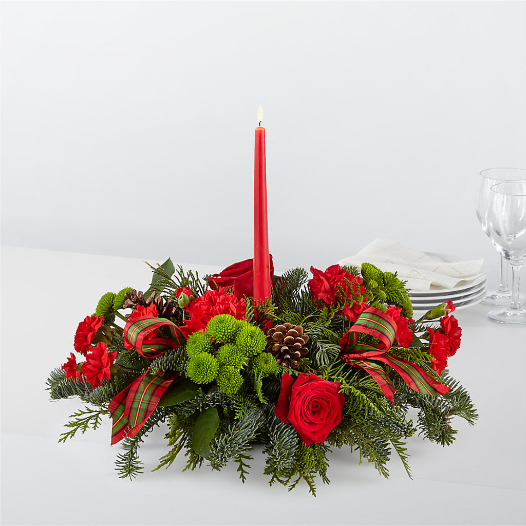 By the Candlelight Centerpiece – Creative Designs, Wilmington NC