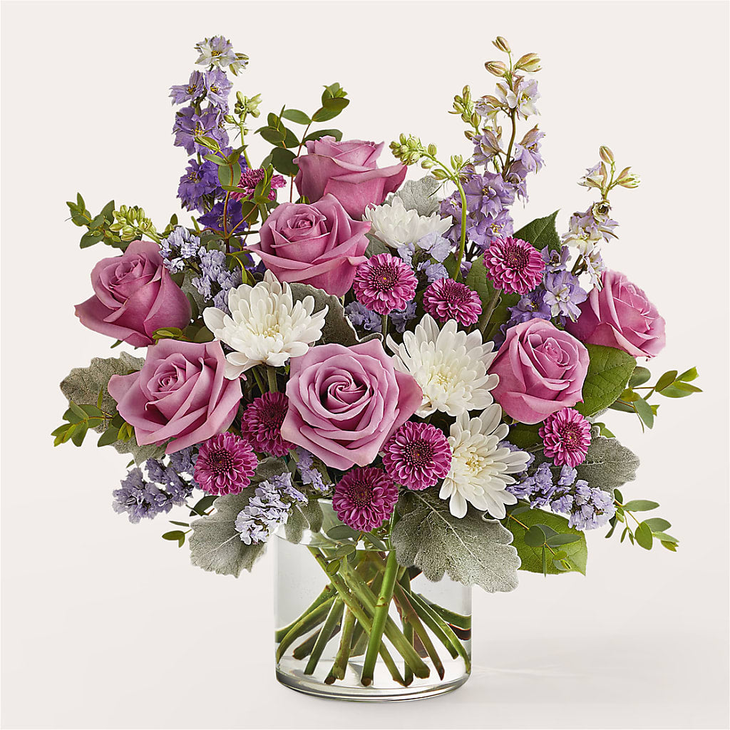 Violet Frost Bouquet – Creative Designs, Wilmington NC