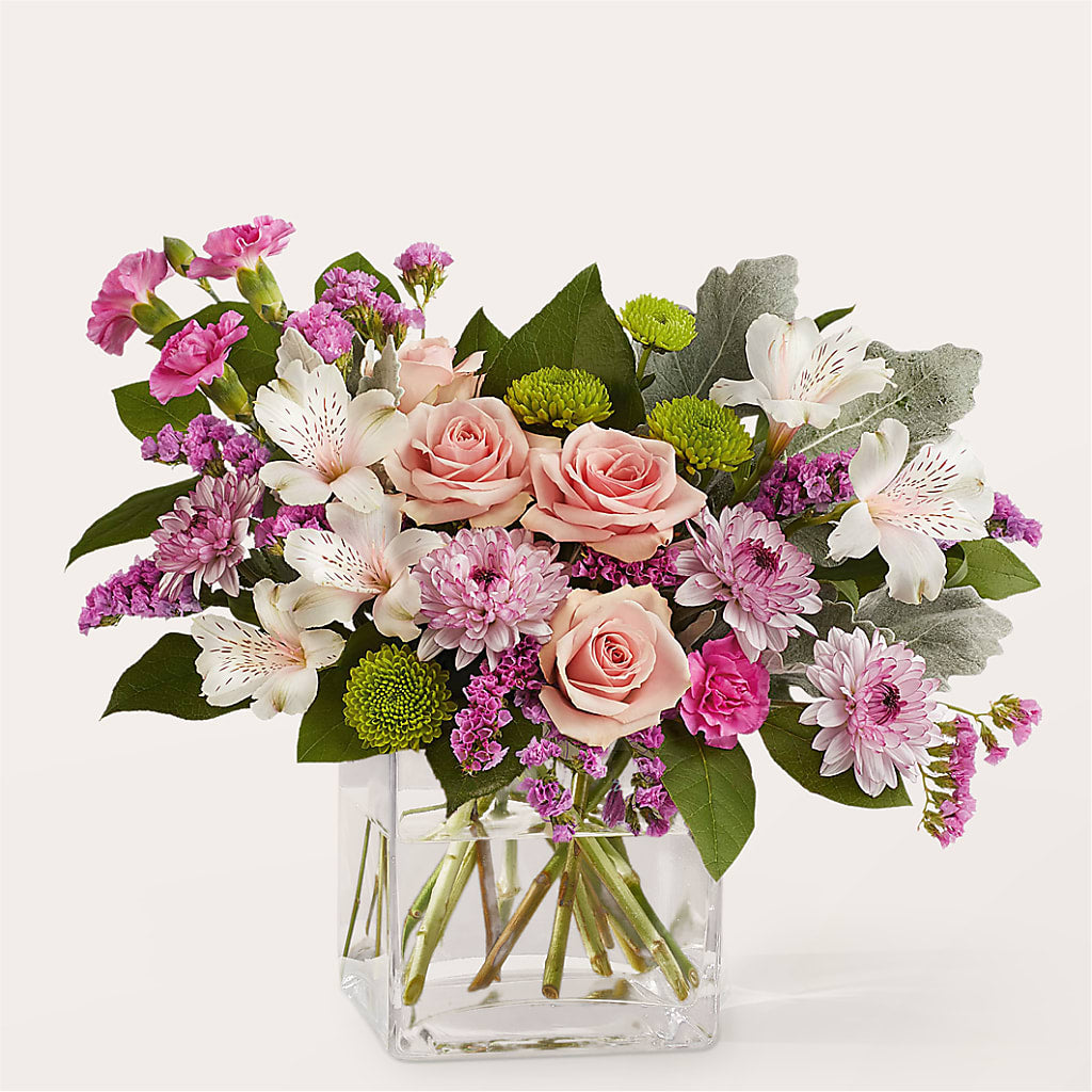 Pink Suede Bouquet – Creative Designs, Wilmington NC