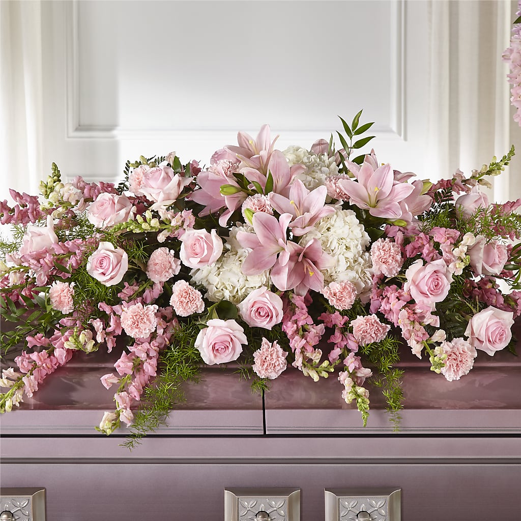 Life & Remembrance Casket Spray – Creative Designs, Wilmington NC