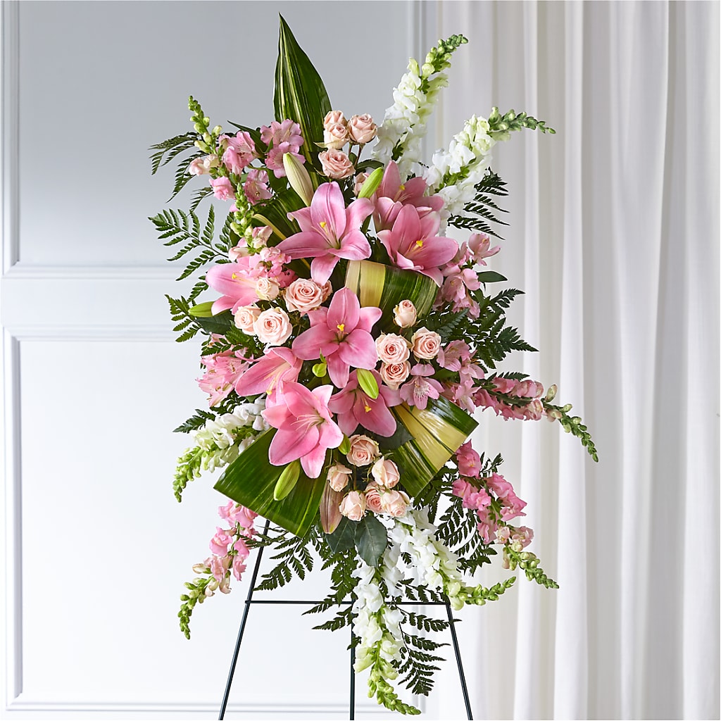 Elegant Embrace Standing Spray – Creative Designs, Wilmington NC