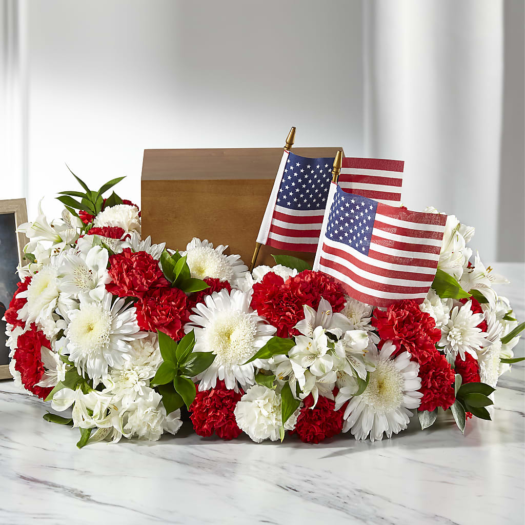 Spirit of Patriotism Cremation Adornment – Creative Designs, Wilmington NC