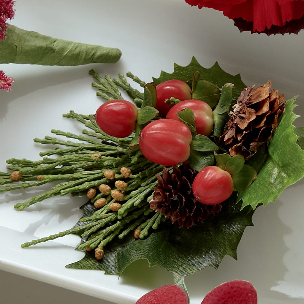 Red Berry Boutonniere – Creative Designs, Wilmington NC