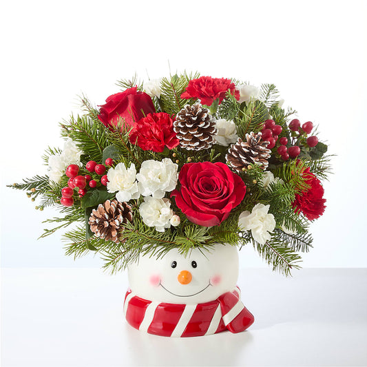 Jolly Snowman Bouquet –  Creative Designs, Wilmington NC