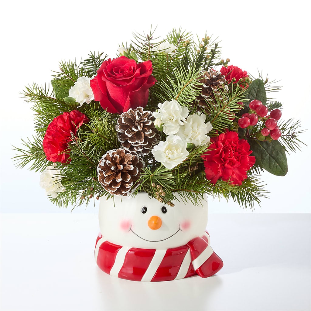 Jolly Snowman Bouquet –  Creative Designs, Wilmington NC