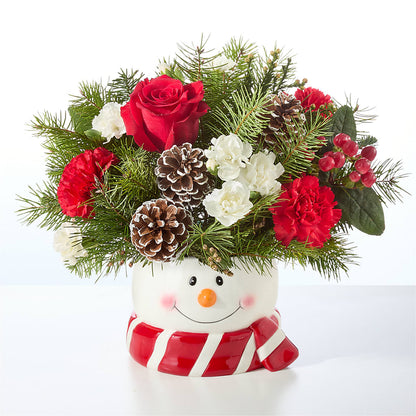 Jolly Snowman Bouquet –  Creative Designs, Wilmington NC