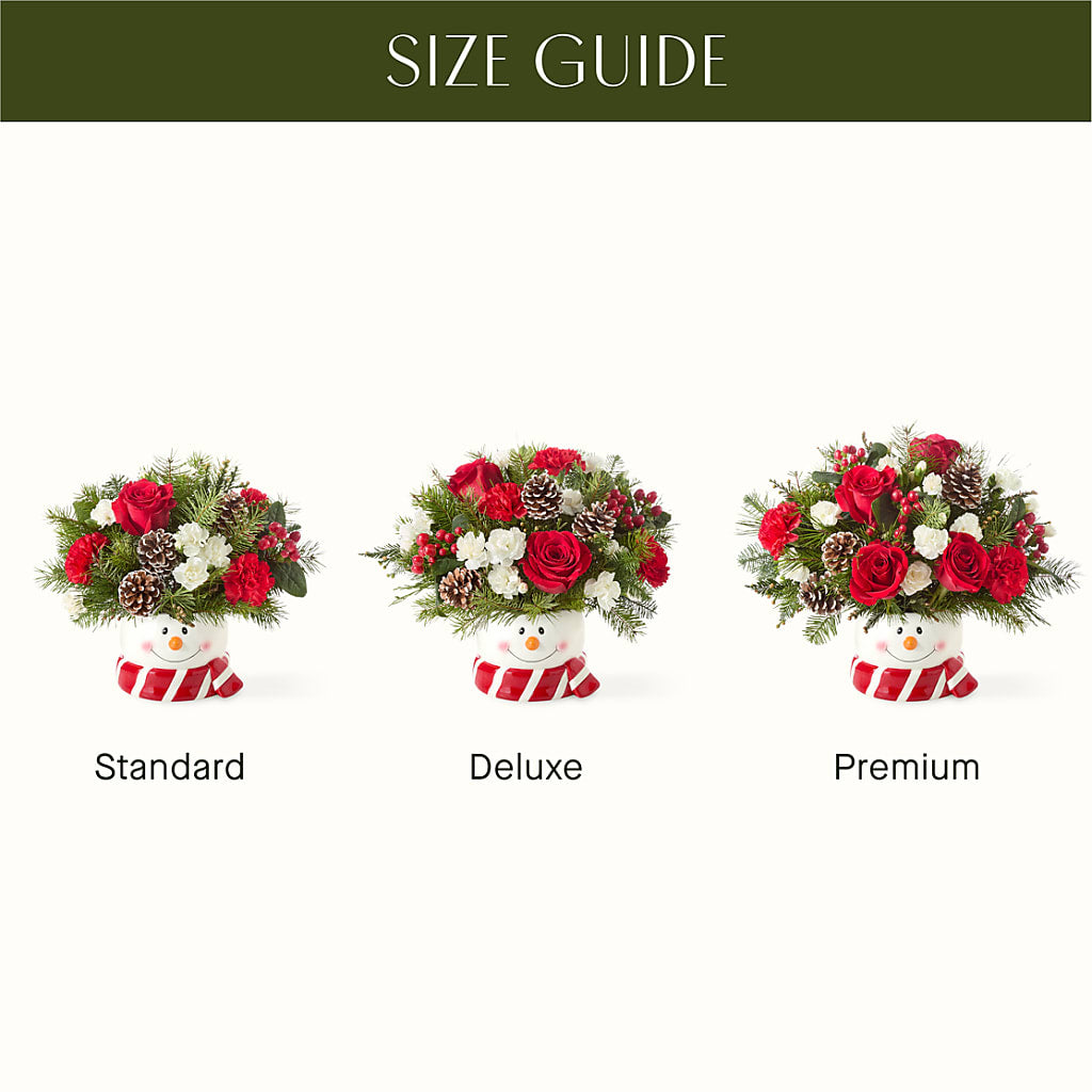 Jolly Snowman Bouquet –  Creative Designs, Wilmington NC