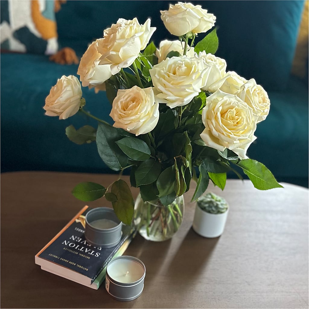 Long Stem Yellow Rose Bouquet –  Creative Designs, Wilmington NC