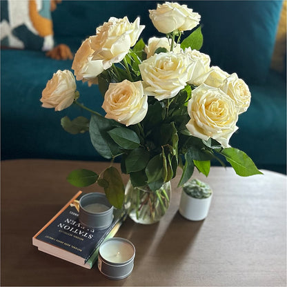 Long Stem Yellow Rose Bouquet –  Creative Designs, Wilmington NC