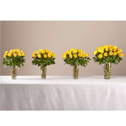 Long Stem Yellow Rose Bouquet –  Creative Designs, Wilmington NC
