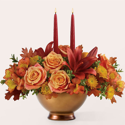 Harvest Table Centerpiece –  Creative Designs, Wilmington NC