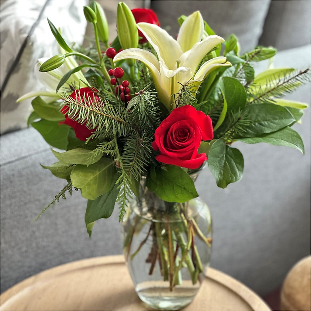 Sparkling Snowflakes Bouquet –  Creative Designs, Wilmington NC