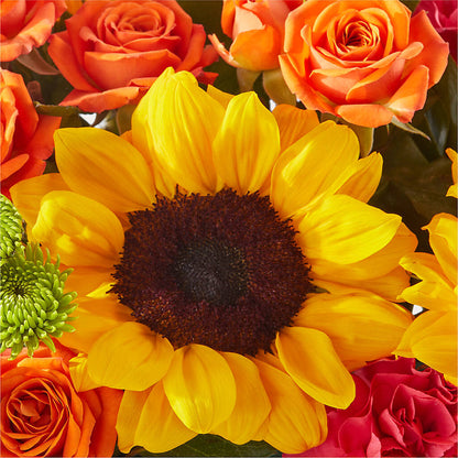 Sun-drenched Blooms Box Bouquet –  Creative Designs, Wilmington NC