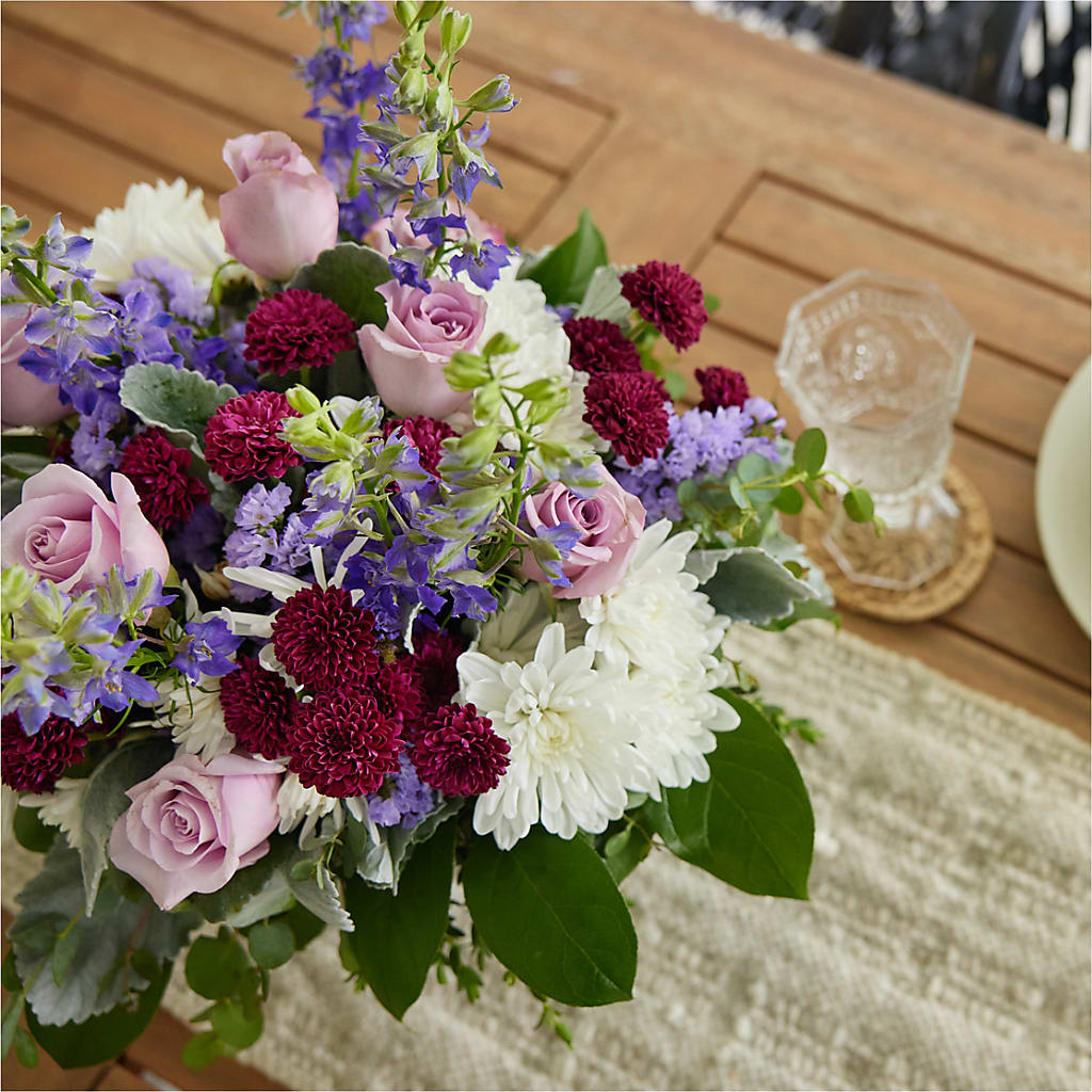 Violet Frost Bouquet –  Creative Designs, Wilmington NC