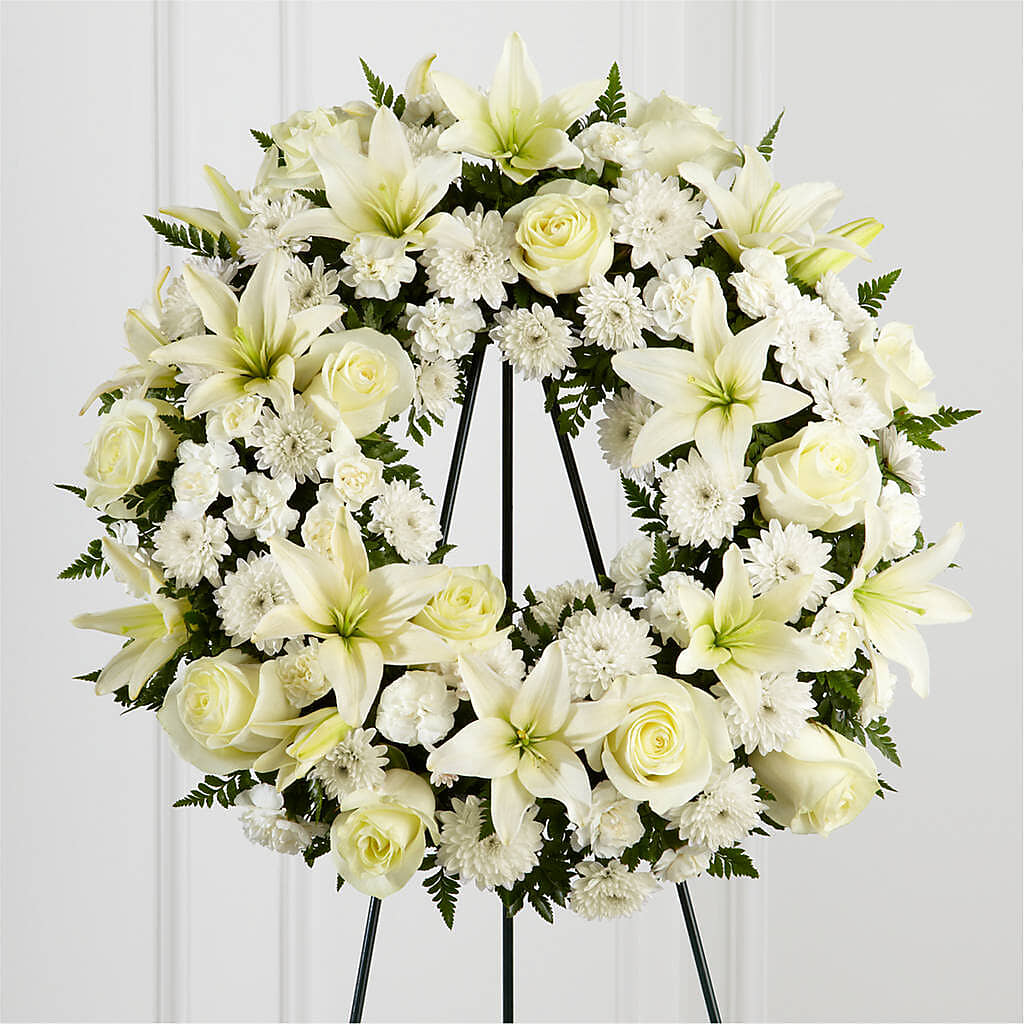Treasured Tribute Wreath –  Creative Designs, Wilmington NC