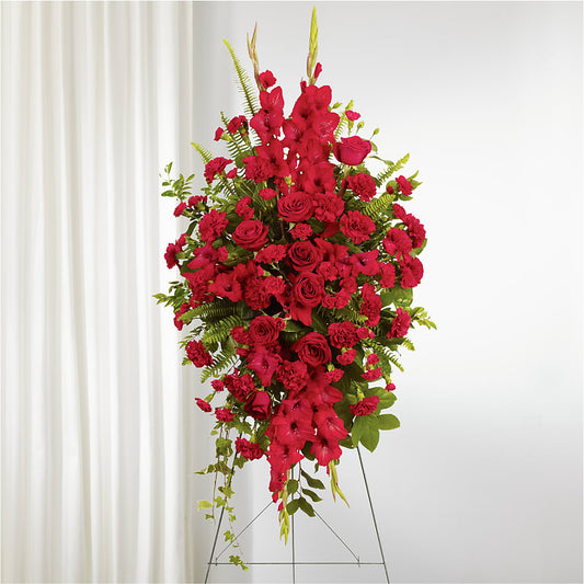 From the Heart Standing Spray –  Creative Designs, Wilmington NC