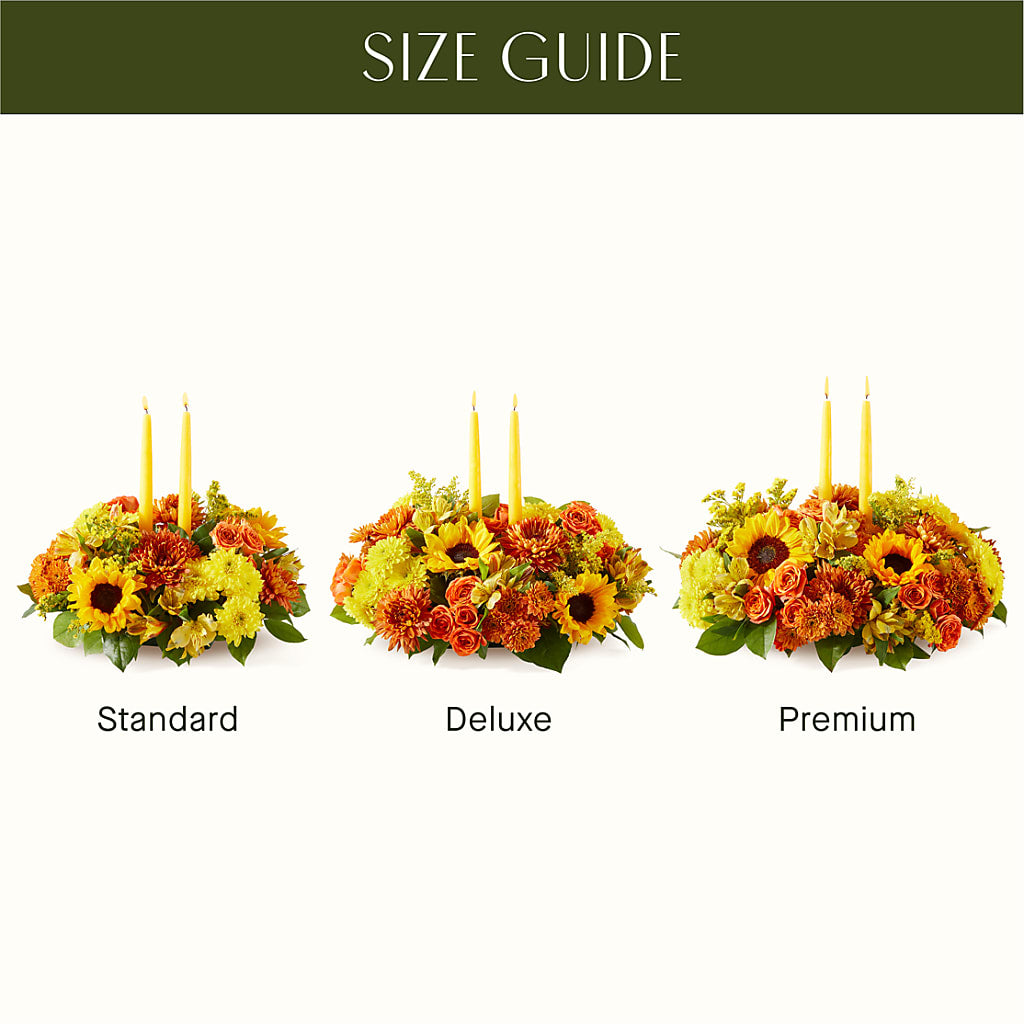 Autumn Harmony Centerpiece –  Creative Designs, Wilmington NC
