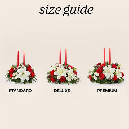 Seasonal Festivities Centerpiece –  Creative Designs, Wilmington NC
