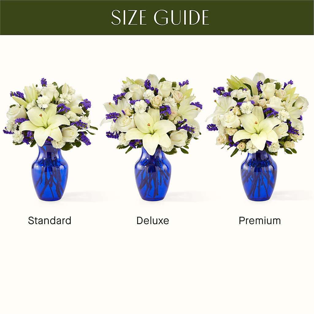 Sapphire Rush Bouquet –  Creative Designs, Wilmington NC