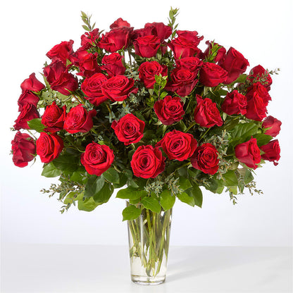 Forever Yours Fifty Stem Red Rose Bouquet –  Creative Designs, Wilmington NC